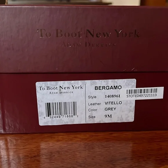 To Boot - Grey leather dress shoes - Picture 2 of 8